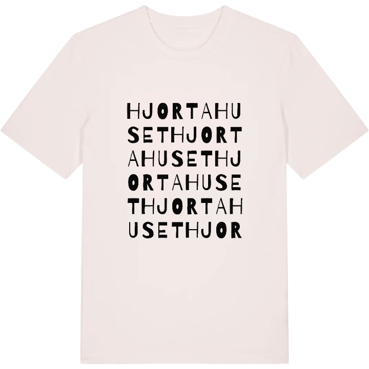 Hjortahuset ordlek t-shirt – t-shirt från PinShirt
