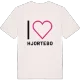 Jag älskar Hjortebo t-shirt stort tryck