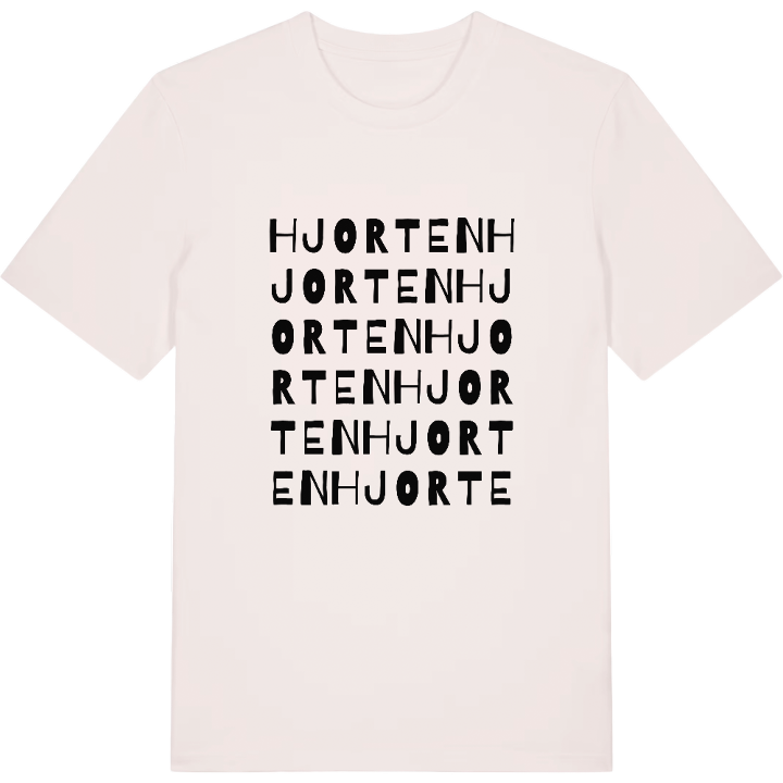 Hjorten ordlek t-shirt – t-shirt från PinShirt