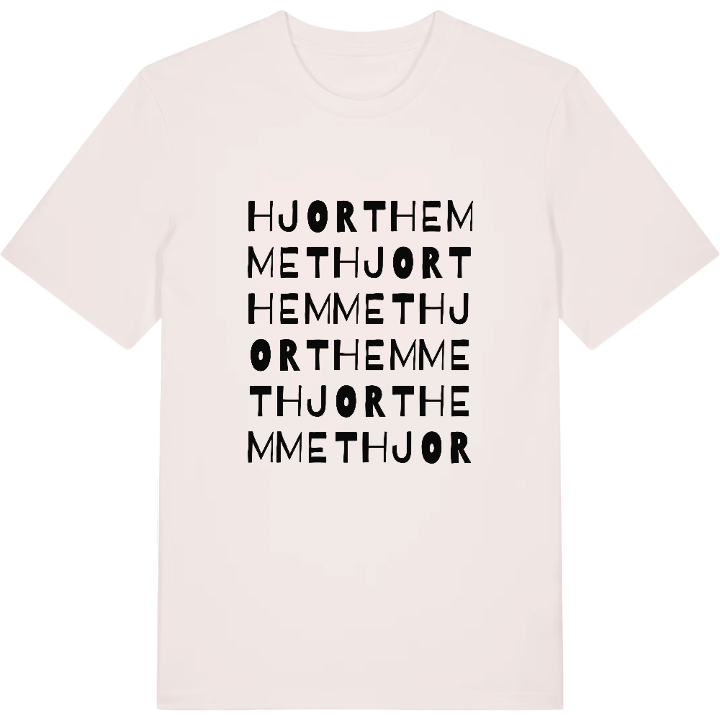 Hjorthemmet ordlek t-shirt – t-shirt från PinShirt