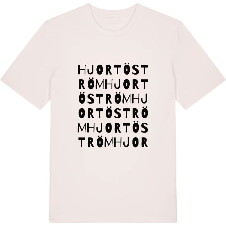 Hjortöström ordlek t-shirt – t-shirt från PinShirt