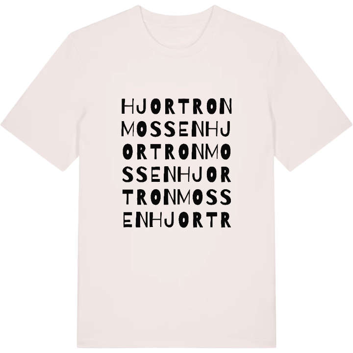 Hjortronmossen ordlek t-shirt – t-shirt från PinShirt