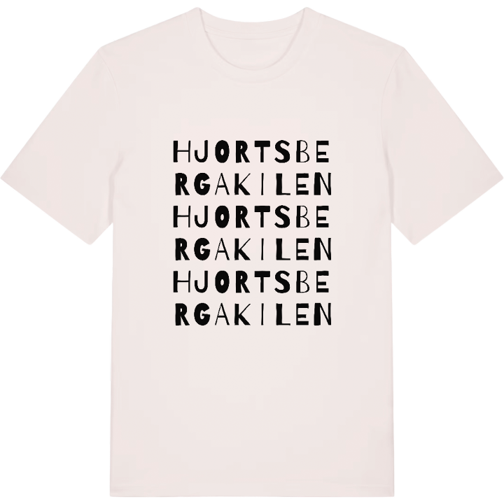Hjortsbergakilen ordlek t-shirt – t-shirt från PinShirt