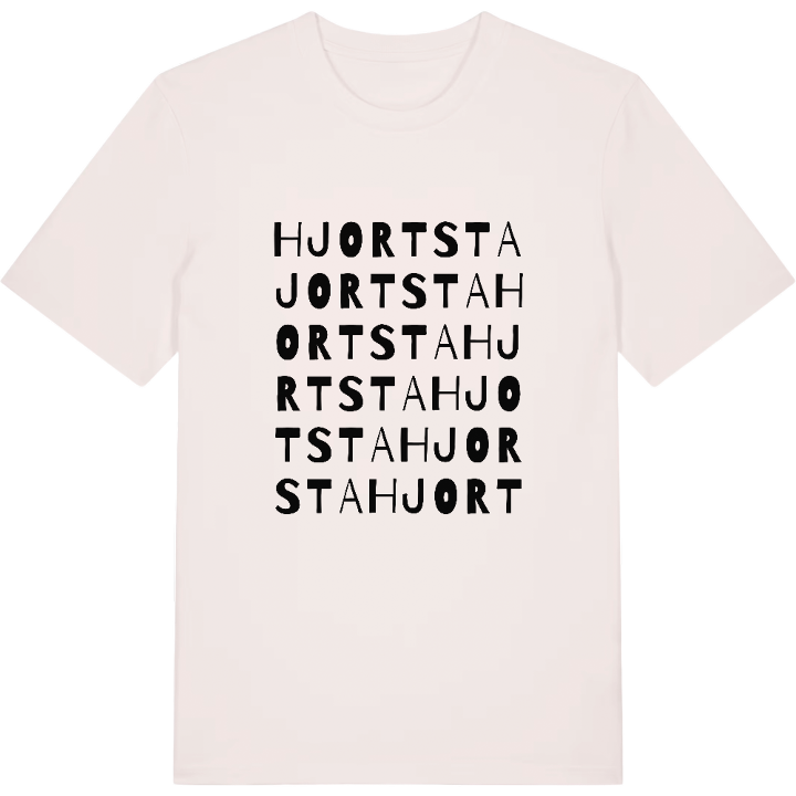 Hjortsta ordlek t-shirt – t-shirt från PinShirt