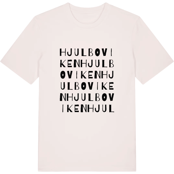Hjulboviken ordlek t-shirt – t-shirt från PinShirt