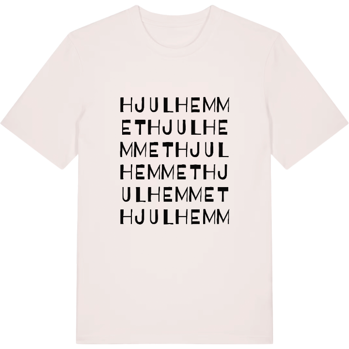 Hjulhemmet ordlek t-shirt – t-shirt från PinShirt