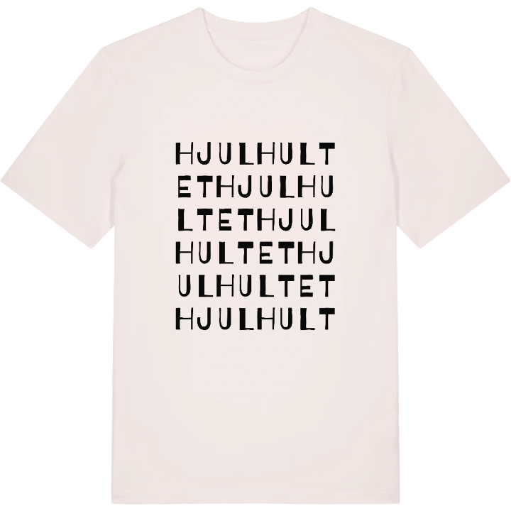 Hjulhultet ordlek t-shirt – t-shirt från PinShirt
