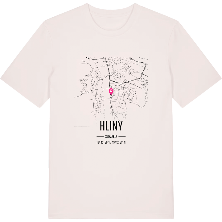 Hliny karta t-shirt – t-shirt från PinShirt