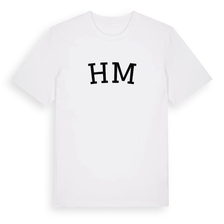 HM böjd t-shirt – t-shirt från PinShirt