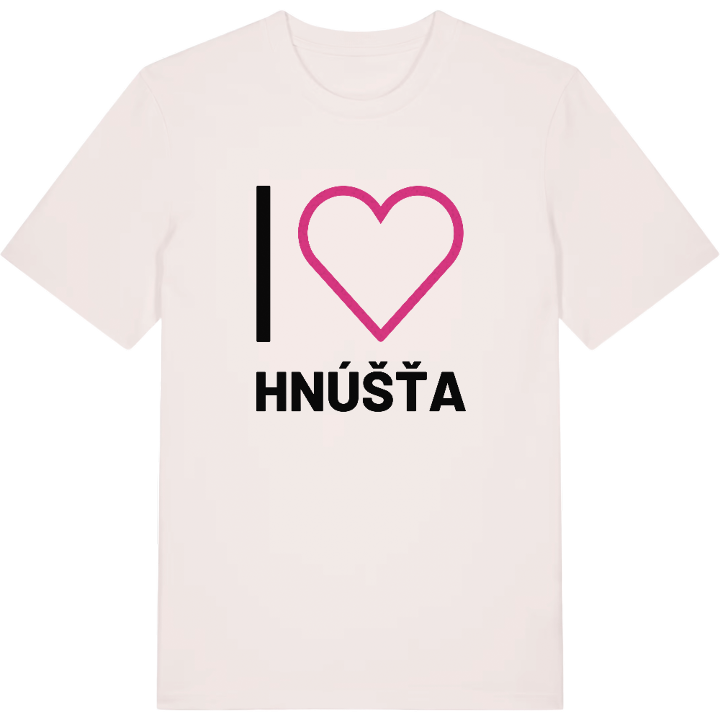 Jag älskar Hnúšťa t-shirt stort tryck – t-shirt från PinShirt