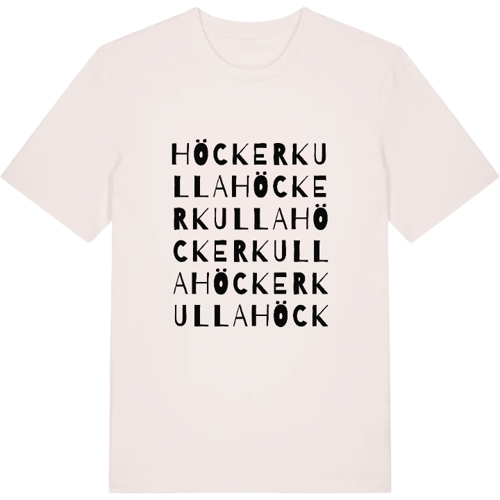 Höckerkulla ordlek t-shirt – t-shirt från PinShirt
