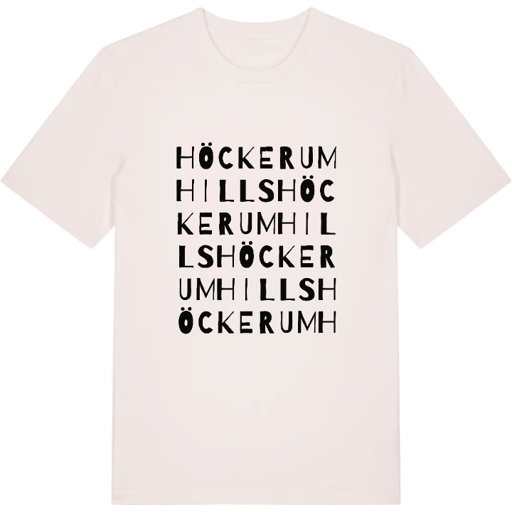 Höckerum Hills ordlek t-shirt – t-shirt från PinShirt