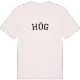 Hög böjd t-shirt