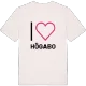 Jag älskar Högabo t-shirt stort tryck