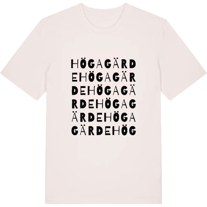 Högagärde ordlek t-shirt – t-shirt från PinShirt