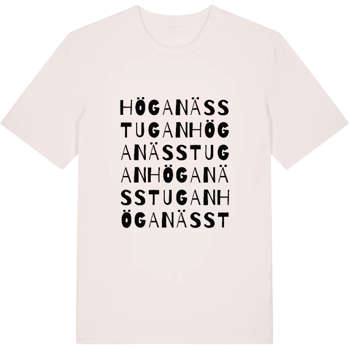 Höganässtugan ordlek t-shirt – t-shirt från PinShirt