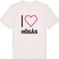 Jag älskar Högås t-shirt stort tryck