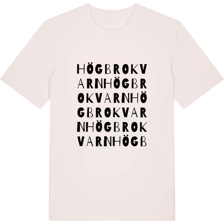 Högbro Kvarn ordlek t-shirt – t-shirt från PinShirt