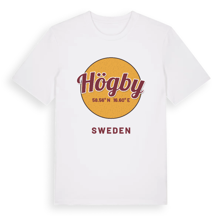 Högby cirkel t-shirt – t-shirt från PinShirt