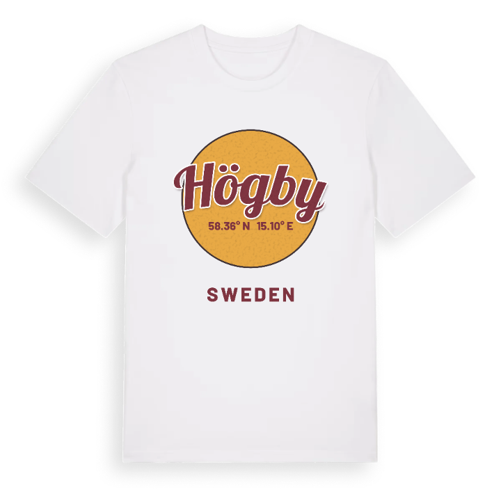 Högby cirkel t-shirt – t-shirt från PinShirt