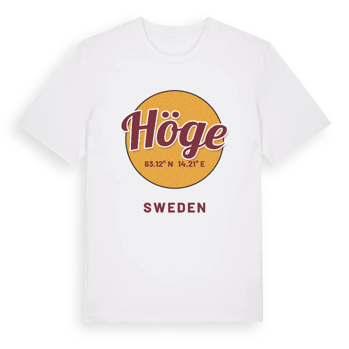 Höge cirkel t-shirt – t-shirt från PinShirt