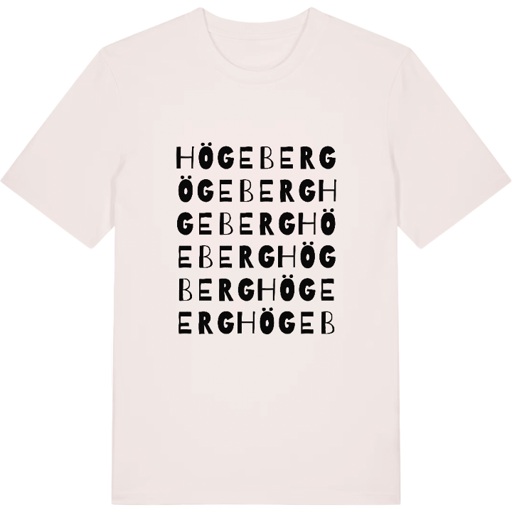 Högeberg ordlek t-shirt – t-shirt från PinShirt
