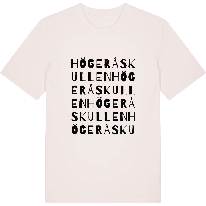 Högeråskullen ordlek t-shirt – t-shirt från PinShirt