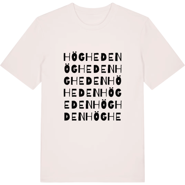 Högheden ordlek t-shirt – t-shirt från PinShirt