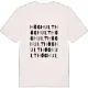 Höghult ordlek t-shirt