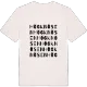 Högknösen ordlek t-shirt