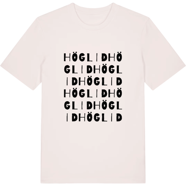 Höglid ordlek t-shirt – t-shirt från PinShirt