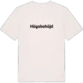 Högsbohöjd fetstil t-shirt
