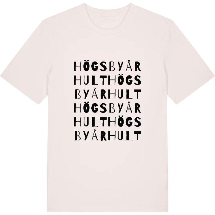 Högsby Århult ordlek t-shirt – t-shirt från PinShirt