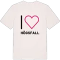 Jag älskar Högsfall t-shirt stort tryck