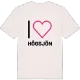 Jag älskar Högsjön t-shirt stort tryck