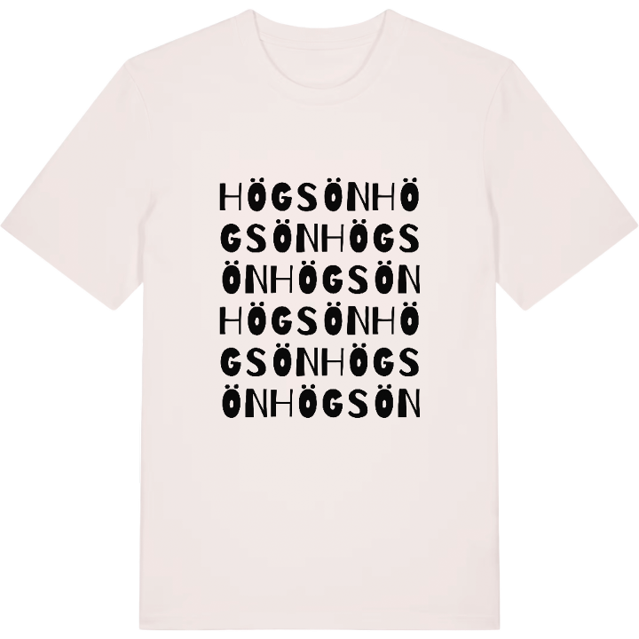Högsön ordlek t-shirt – t-shirt från PinShirt