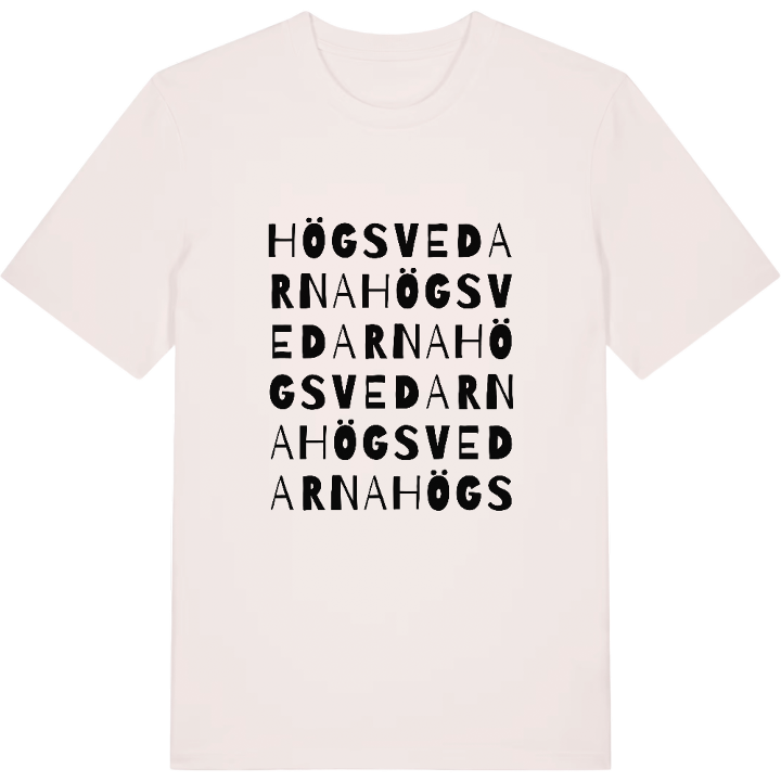 Högsvedarna ordlek t-shirt – t-shirt från PinShirt