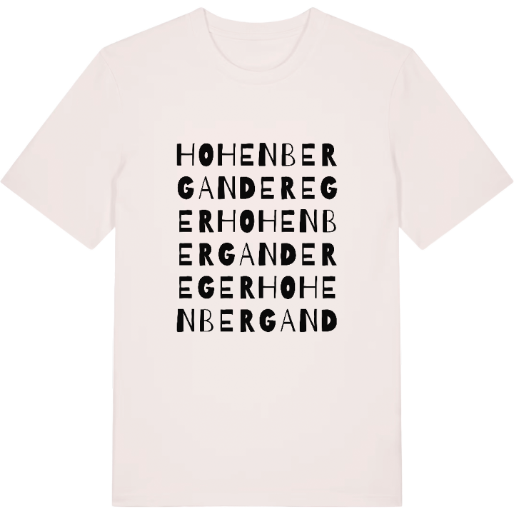 Hohenberg an der Eger ordlek t-shirt – t-shirt från PinShirt