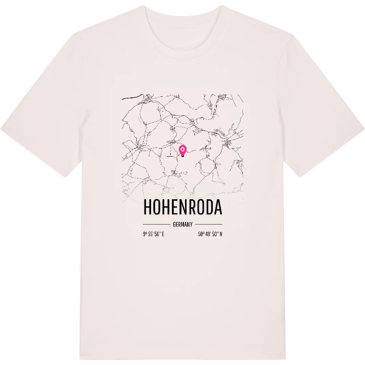 Hohenroda karta t-shirt – t-shirt från PinShirt