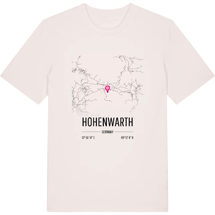 Hohenwarth karta t-shirt – t-shirt från PinShirt