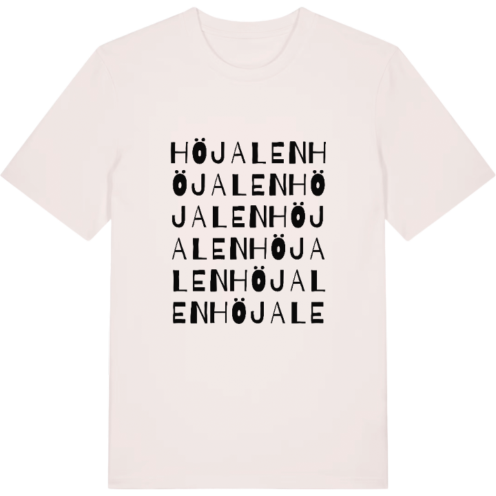 Höjalen ordlek t-shirt – t-shirt från PinShirt