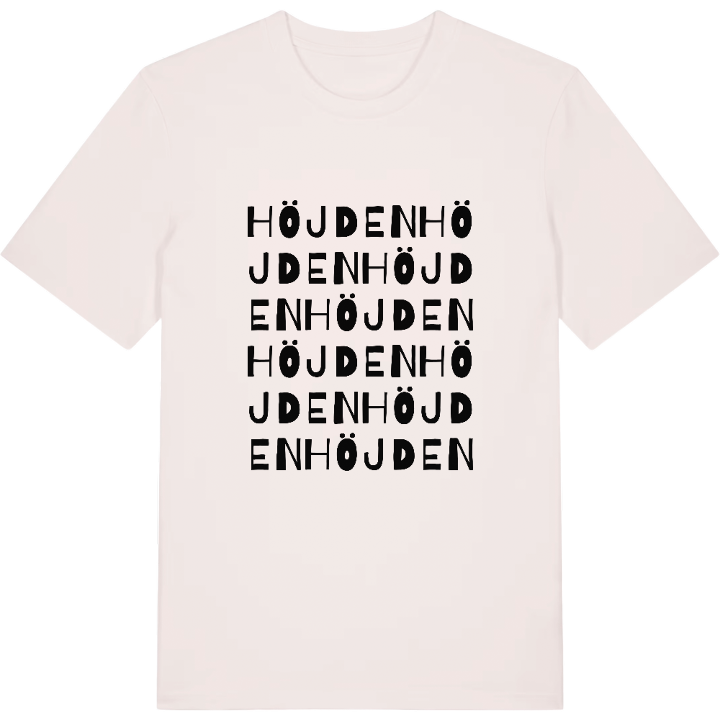 Höjden ordlek t-shirt – t-shirt från PinShirt