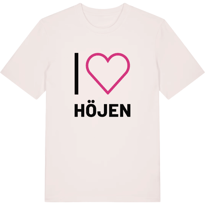 Jag älskar Höjen t-shirt stort tryck – t-shirt från PinShirt