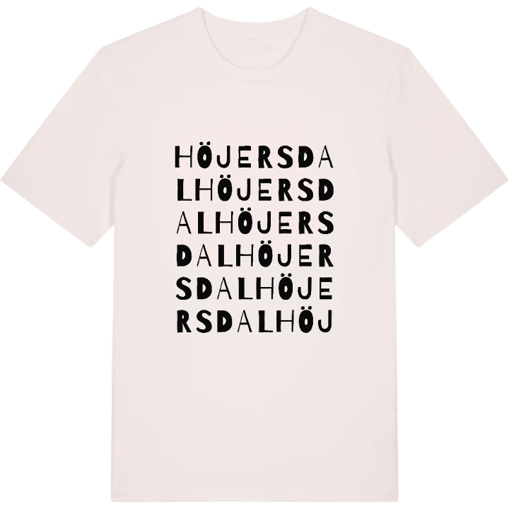 Höjersdal ordlek t-shirt – t-shirt från PinShirt