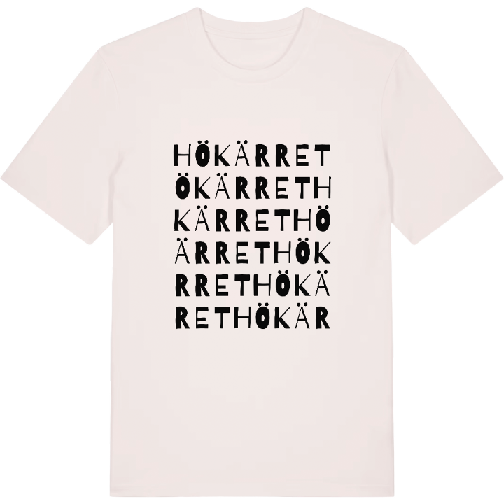 Hökärret ordlek t-shirt – t-shirt från PinShirt