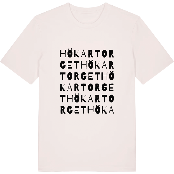 Hökartorget ordlek t-shirt – t-shirt från PinShirt