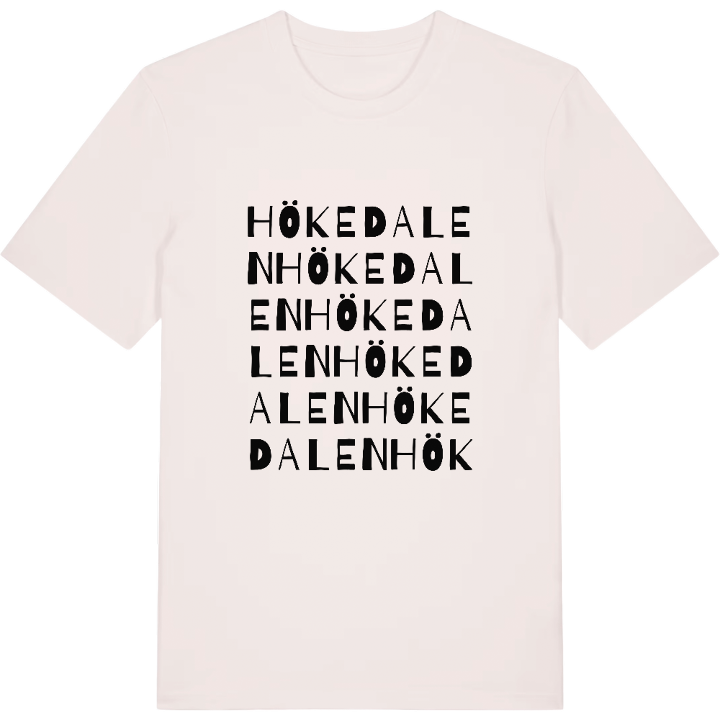 Hökedalen ordlek t-shirt – t-shirt från PinShirt