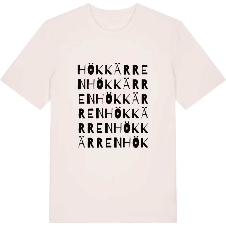 Hökkärren ordlek t-shirt – t-shirt från PinShirt