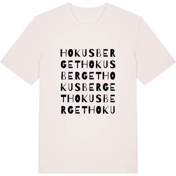 Hokusberget ordlek t-shirt – t-shirt från PinShirt