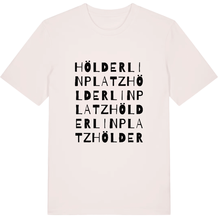 Hölderlinplatz ordlek t-shirt – t-shirt från PinShirt